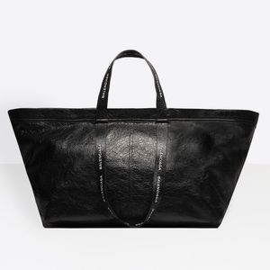 Balenciaga Carry Logo Handles Shopper L IKEA